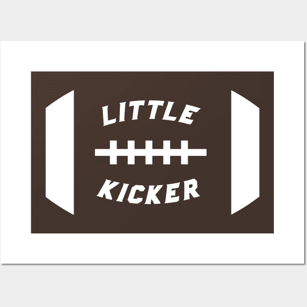 Football Pregnancy - Little Kicker Wall Art by PodDesignShop